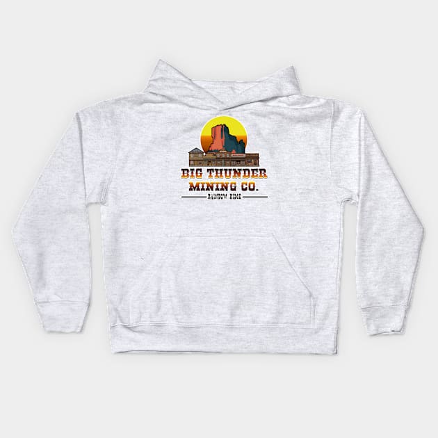 Big Thunder Kids Hoodie by ZombeeMunkee